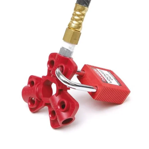 Pipe blind lockout / Gas and airline lockouts